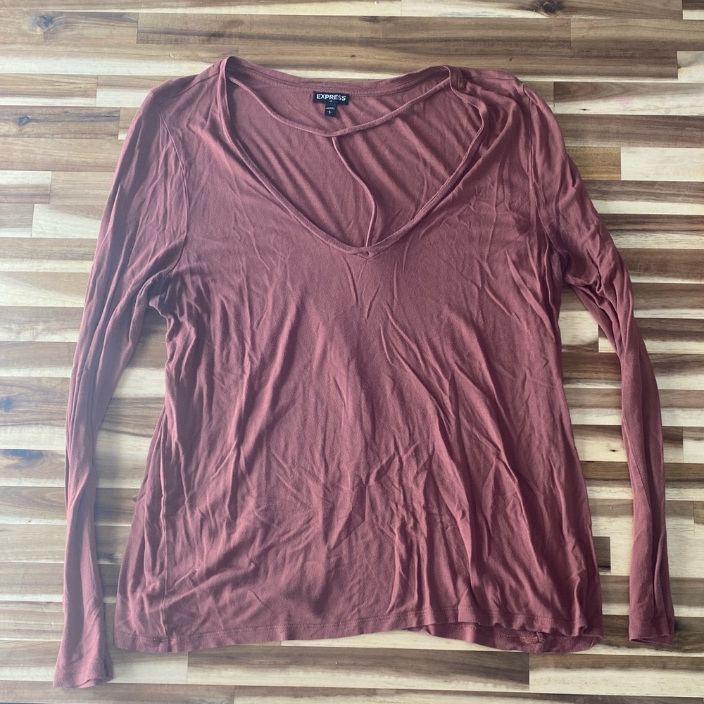 Express Mauve Long Sleeve